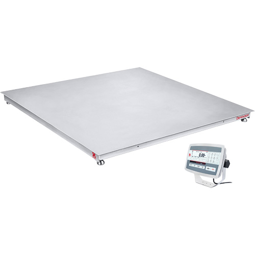 DEFENDER 5000 Washdown Floor Scale, 5000 lbs. Capacity, 48" W x 48" L Canadian Safety Group Inc.