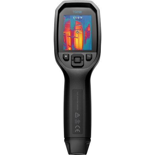 TG298 30:1 High Temperature Spot IR Thermal Imaging Camera with Bullseye Laser, 320 x 240 pixels, -25° - 1080°C (-130° - 1976°F), <70 mK Canadian Safety Group Inc.