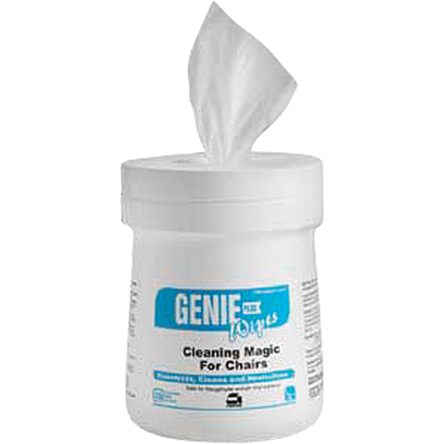 Cleaners & Disinfectants - Genie Plus Chair Cleaner, 7" x 6", 160 Count Canadian Safety Group Inc.