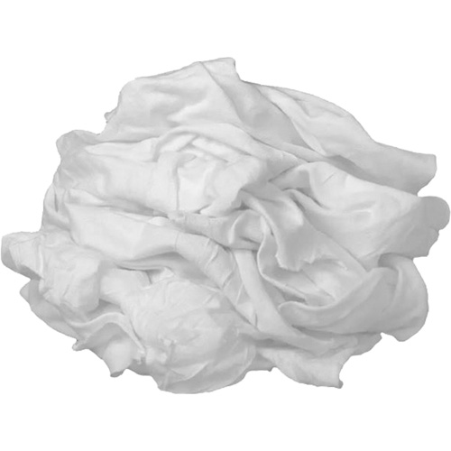 Wiper, Cotton/Polyester, White, 20 lbs. Canadian Safety Group Inc.