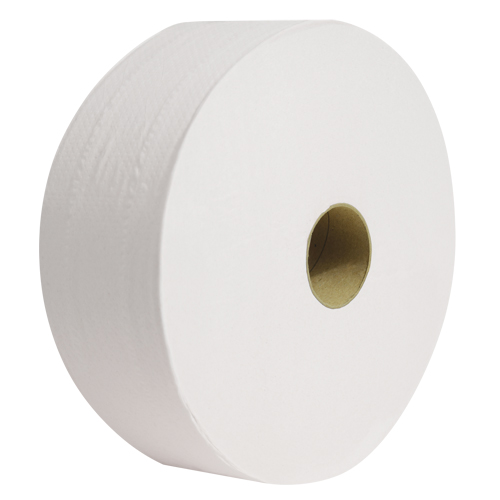 Pro Perform Toilet Paper, Jumbo Roll, 2 Ply, 1400' Length, White Canadian Safety Group Inc.