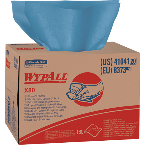Chiffons X80, Robuste, 16-4/5" lo x 11" la Canadian Safety Group Inc.