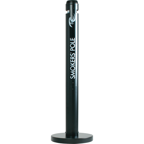 Cendriers Smokers' Pole, Sur pied, Aluminium, Hauteur 41" Canadian Safety Group Inc.