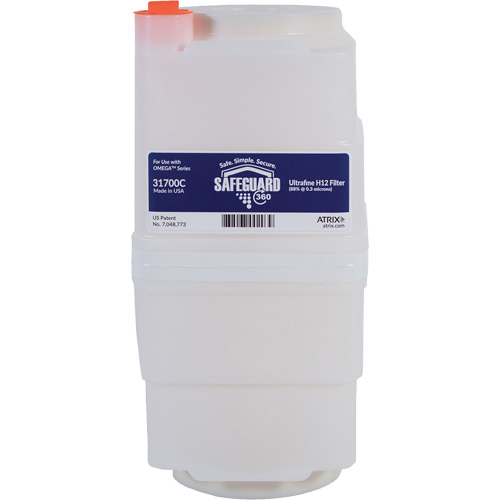 Portable SafeGuard 360 Vacuum Filter, Cartridge, Fits 1 US gal. Canadian Safety Group Inc.