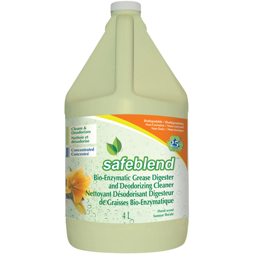 Bioenzymatic Grease Digester & Deodorizing Cleaners, 4 L/4.0 L Canadian Safety Group Inc.