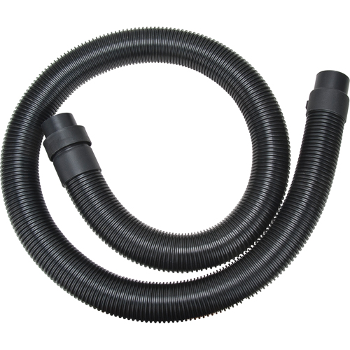 Tuyau souple de 7' pour r&eacute;servoir nervur&eacute; pour aspirateurs industriels en acier inoxydable pour d&eacute;chets secs/humides Canadian Safety Group Inc.