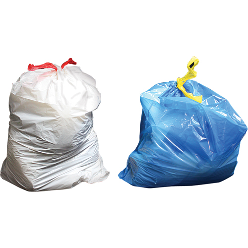 Sacs &agrave; d&eacute;chets Sure-Tie, Fort, 33" la x 38" lo, 0,9 mils, Transparent, Capacit&eacute; 121,13 L (32 gal.) Canadian Safety Group Inc.