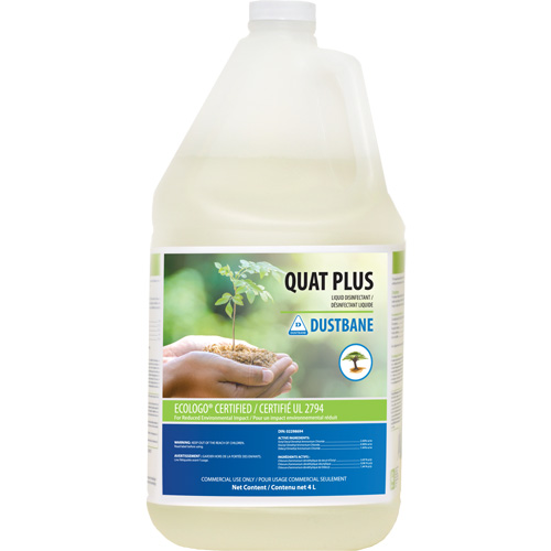 Quat Plus - Disinfectants & Cleaners, 4 L, Jug Canadian Safety Group Inc.