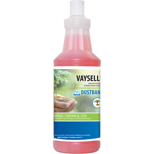 Vayselle Dish Detergent, Liquid, 1 L Canadian Safety Group Inc.
