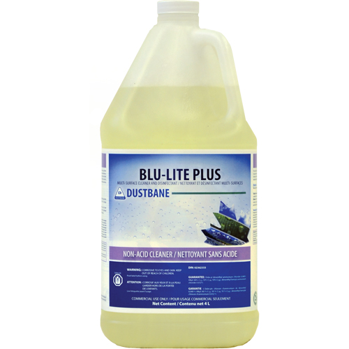 Nettoyant et d&eacute;sinfectant pour surfaces multiples Blu-Lite Plus, 4 L, Cruche Canadian Safety Group Inc.