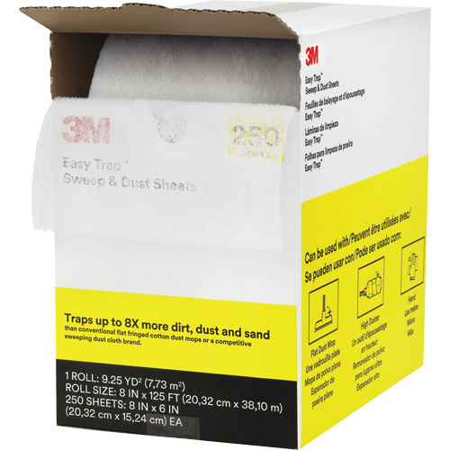 Easy Trap Dusters, Microfibre, White Canadian Safety Group Inc.