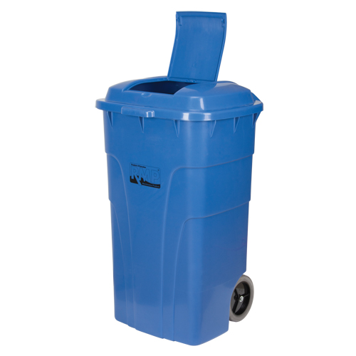 Roll Out Recycling Bin, Curbside, Polyethylene, 65 US gal. Canadian Safety Group Inc.