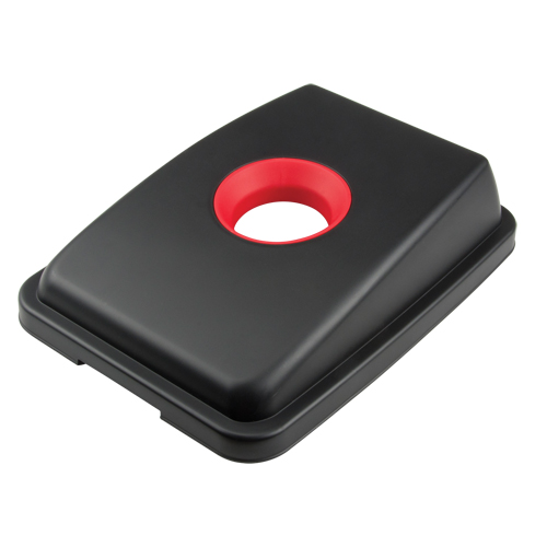 Waste Classification - Lid, Open Lid, Plastic, Fits Container Size: 17-1/4" x 12-1/2" Canadian Safety Group Inc.