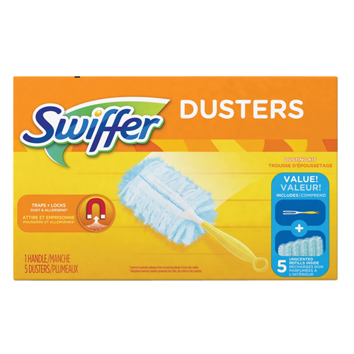 Duster Kit, Slip On Style, Microfibre, 5" L x 3-1/2" W Canadian Safety Group Inc.
