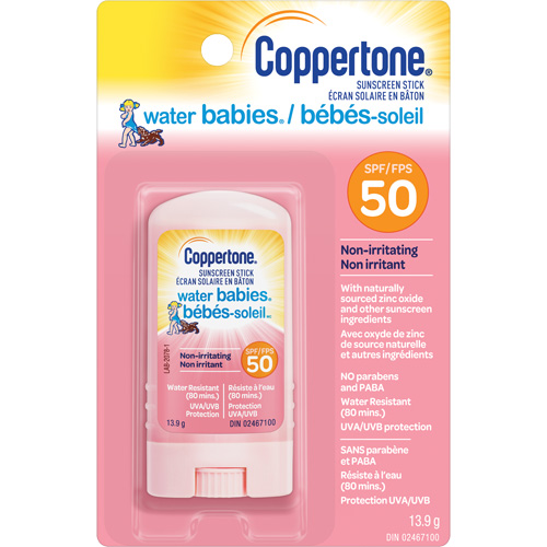 Water Babies&reg; Sunscreen, SPF 50, Stick Canadian Safety Group Inc.