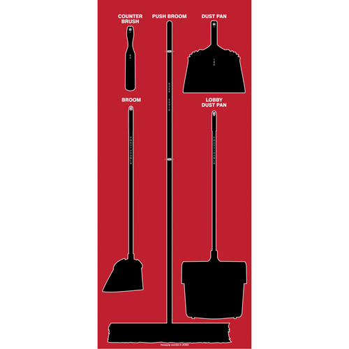 Tableau silhouett&eacute; sec Ultra Aluma-Lite (Anglais seulement) Canadian Safety Group Inc.