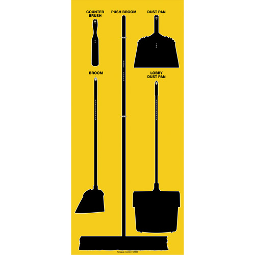 Tableau silhouett&eacute; sec Ultra Aluma-Lite (Anglais seulement) Canadian Safety Group Inc.