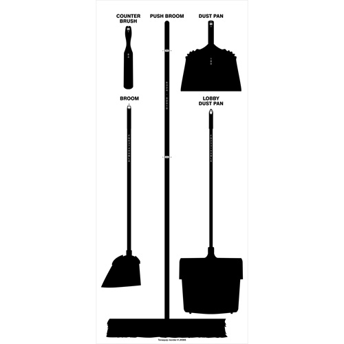 Tableau silhouett&eacute; sec Ultra Aluma-Lite (Anglais seulement) Canadian Safety Group Inc.