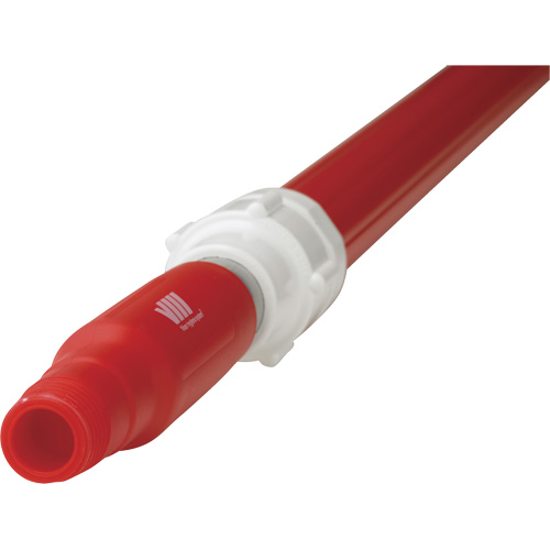 Manche de brosse pour plateforme, Brosse/Support &agrave; tampon, Rouge, T&eacute;lescopique, 62"-113" lo Canadian Safety Group Inc.