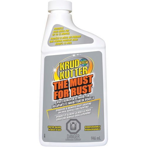 Produit contre la rouille The Must for Rust, Bouteille Canadian Safety Group Inc.