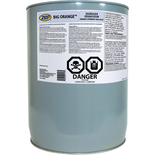 Big Orange Industrial Degreaser & Graffiti Remover, 20 L Canadian Safety Group Inc.