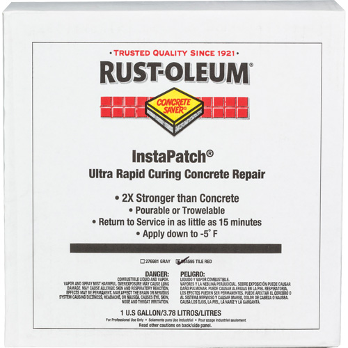 Concrete Saver&reg; InstaPatch&reg; Concrete Repair, Kit, Red Canadian Safety Group Inc.