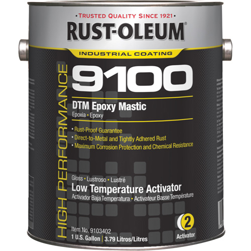 9100 System DTM Epoxy Mastic Low Temperature Activator, Gallon Canadian Safety Group Inc.
