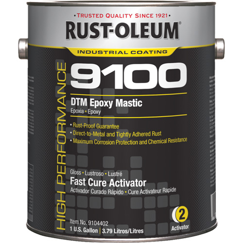 Activateur pour s&eacute;chage rapide pour mastic &eacute;poxy DTM du syst&egrave;me 9100, Gallon Canadian Safety Group Inc.