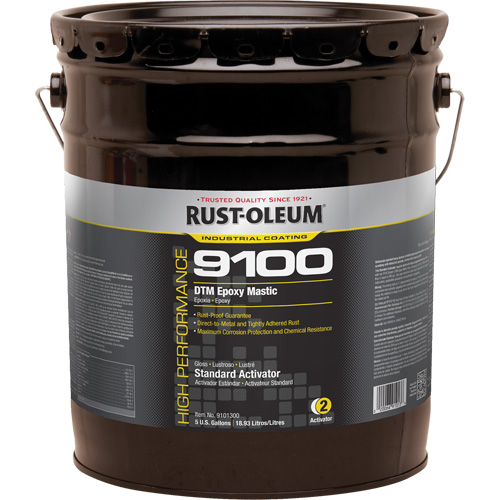 9100 System DTM Epoxy Mastic Standard Activator, 5 gal., Pail Canadian Safety Group Inc.