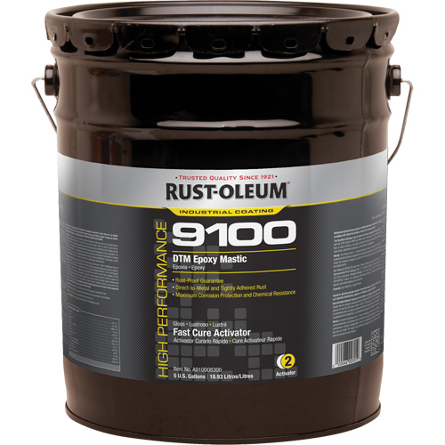 Activateur pour s&eacute;chage rapide pour mastic &eacute;poxy DTM du syst&egrave;me 9100, 5 gal., Seau Canadian Safety Group Inc.