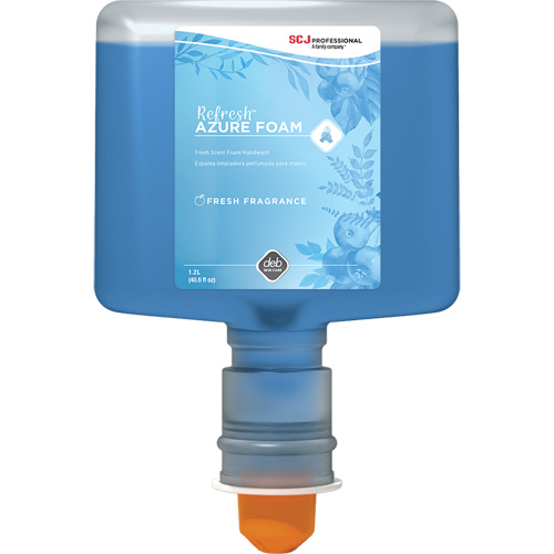Savon &agrave; mains Refresh Azure, Mousse, 1,2 L, Parfum&eacute; Canadian Safety Group Inc.