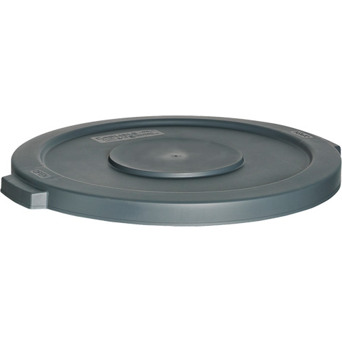 Couvercle pour contenant &agrave; d&eacute;chets, Couvercle plat, Plastique, Convient aux contenants 24" dia. Canadian Safety Group Inc.