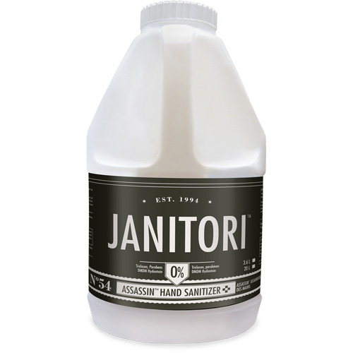 D&eacute;sinfectant pour les mains 54 Assassin, 4000 ml, Cruche, 70 % alcool Canadian Safety Group Inc.
