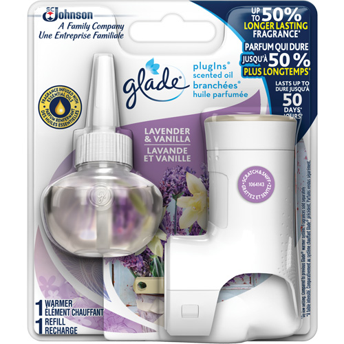 Trousse de d&eacute;marrage Glade Branch&eacute;es huile parfum&eacute;e Canadian Safety Group Inc.