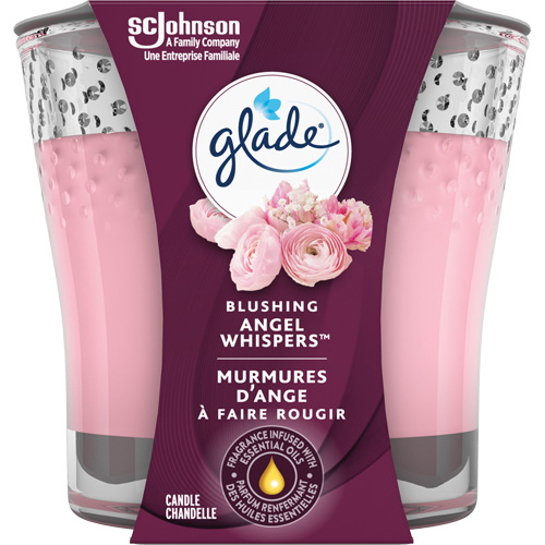 Chandelle en pot Glade, Murmures d'ange Canadian Safety Group Inc.