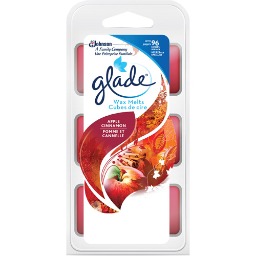 Cubes de cire parfum&eacute;e Glade, Pomme cannelle Canadian Safety Group Inc.