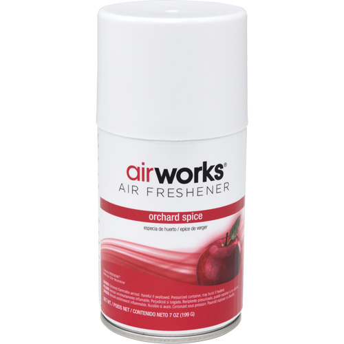 AirWorks&reg; Metered Air Fresheners, Orchard Spice, Aerosol Can Canadian Safety Group Inc.