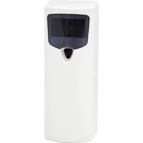Distributeur de d&eacute;sodorisant a&eacute;rosol en doses mesur&eacute;es Stratus III Slimline Canadian Safety Group Inc.