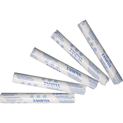 Tampons hygi&eacute;niques r&eacute;guliers Tampax Canadian Safety Group Inc.