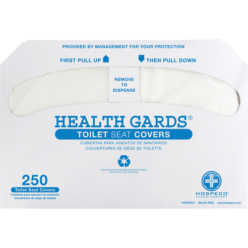 Health Gards&reg; Half-Fold Toilet Seat Covers Canadian Safety Group Inc.