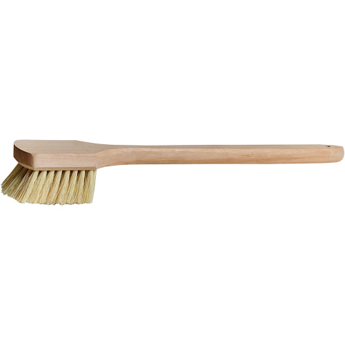 Brosse &agrave; chaudron &agrave; manche long, 20" l, Soies Tampico, Beige Canadian Safety Group Inc.