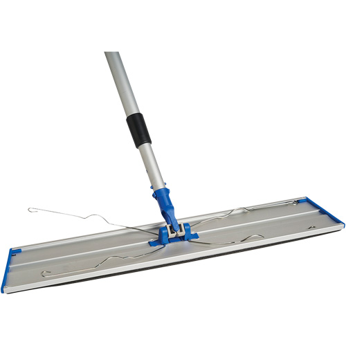 Support de vadrouille &agrave; &eacute;pousseter Static Attack avec manche t&eacute;lescopique, 24", Aluminium Canadian Safety Group Inc.
