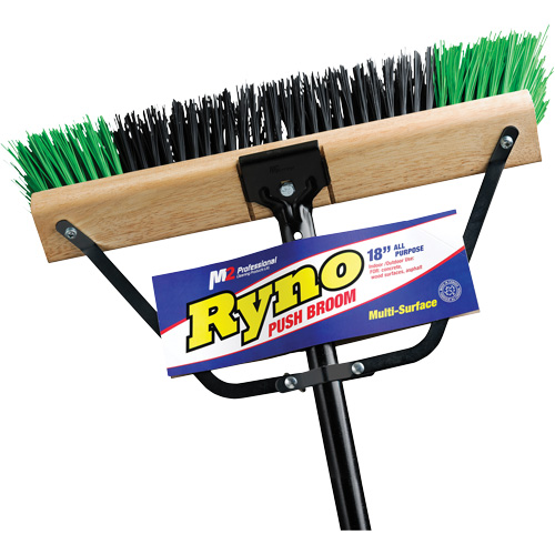 Balai-brosse &agrave; manche renforc&eacute; Ryno, 18", Ferme, Soies PVC Canadian Safety Group Inc.