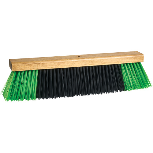 Bulldog Push Broom Head, 24", Coarse, PVC Bristles Canadian Safety Group Inc.