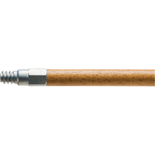 Manche en bois avec embout en m&eacute;tal, Bois, Pointe Filetage ACME, 15/16" dia, 54" lo Canadian Safety Group Inc.