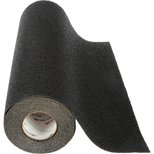 Ruban avec abrasif &agrave; gros grains anti-d&eacute;rapant Safety-Walk, 36" x 30', Noir Canadian Safety Group Inc.