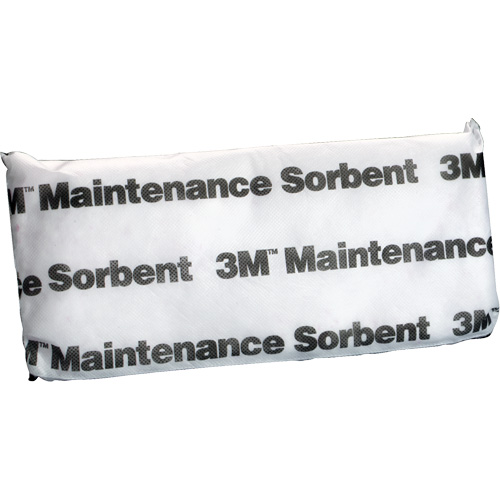 Tampon absorbant de maintenance, Huile seulement, 15" lo x 7" la, 12,6 gal absorption/pqt Canadian Safety Group Inc.