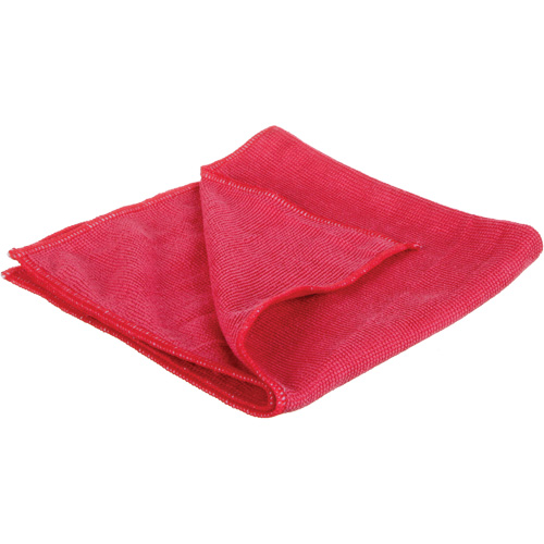Chiffon de nettoyage haute performance Scotch-Brite, Microfibre, Rouge Canadian Safety Group Inc.