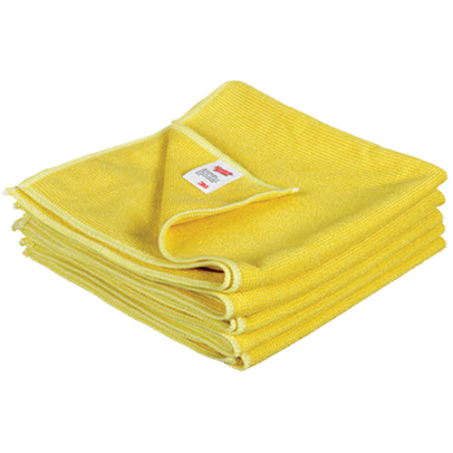 Chiffon de nettoyage haute performance Scotch-Brite, Microfibre, Jaune Canadian Safety Group Inc.