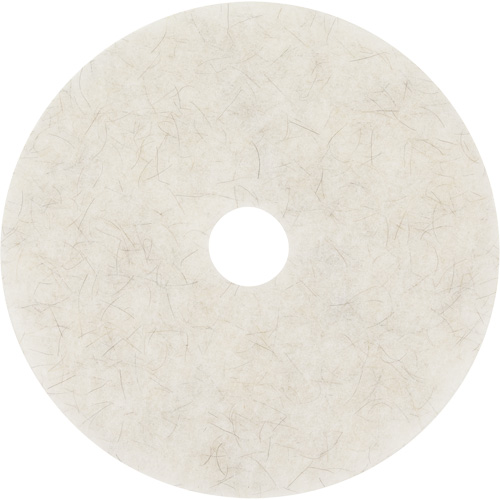 Tampon de m&eacute;lange naturel, 17", Brunissage, Blanc Canadian Safety Group Inc.